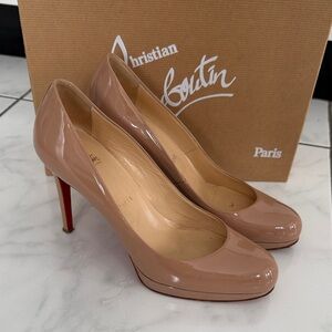 Christian Louboutin Blush Patent Heels
